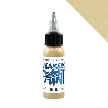 SneakArts Leerverf Beige