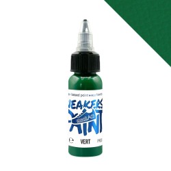 SneakArts Leerverf Groen