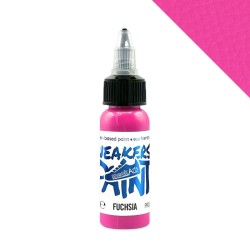 SneakArts Leerverf Fuchsia