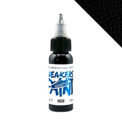 SneakArts Leerverf Zwart