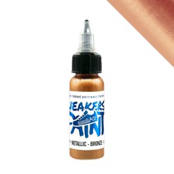 SneakArts Leerverf Brons