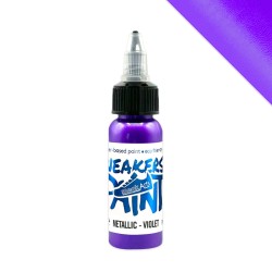 Metallic Leerverf Violet