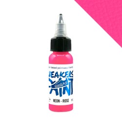 SneakArts Leerverf Neon Roze